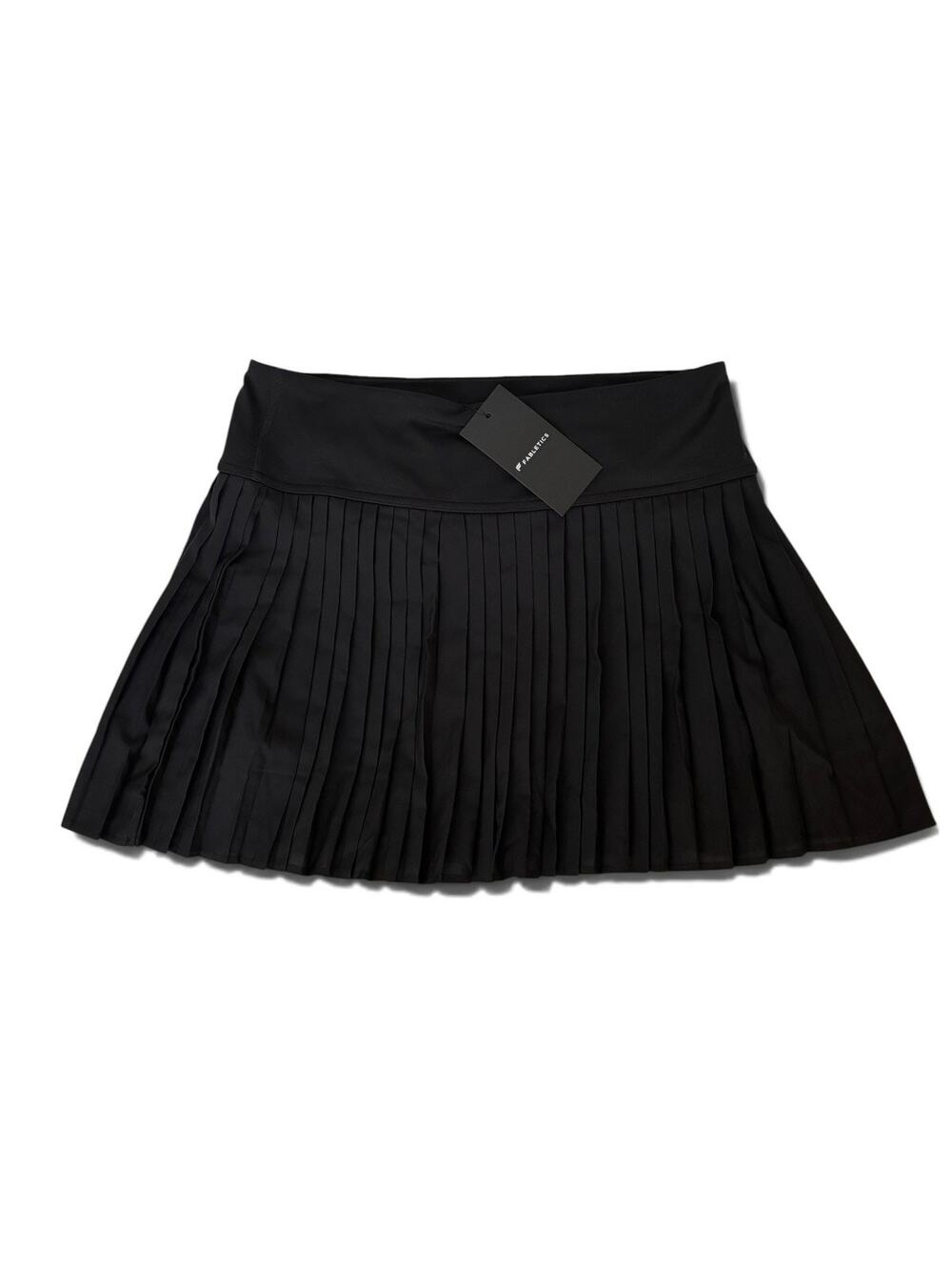 Fabletics Hot Shot Pleated Skirt Ultra Mini Black Athletic Tennis Skort Large